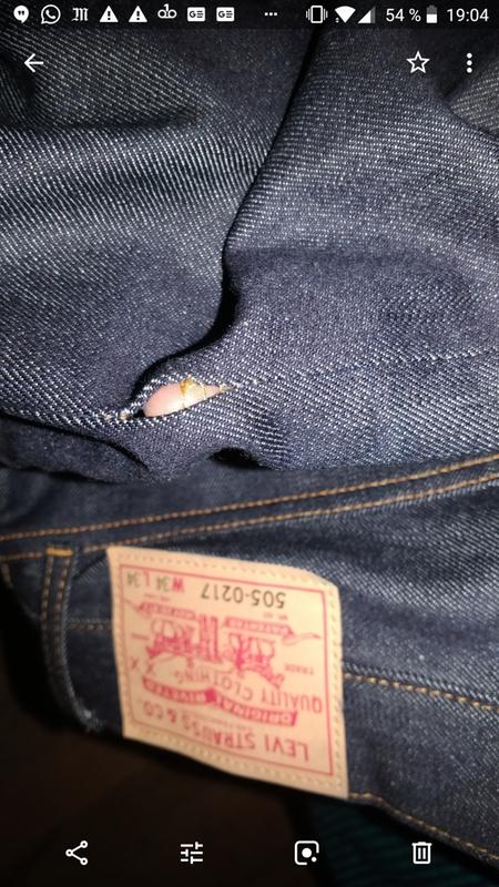 1967 505® Regular Fit Selvedge Men's Jeans - Dark Wash