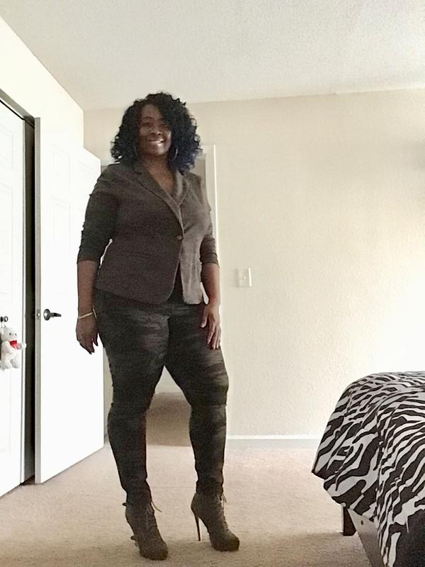 Dress up or down just put on something to write this review