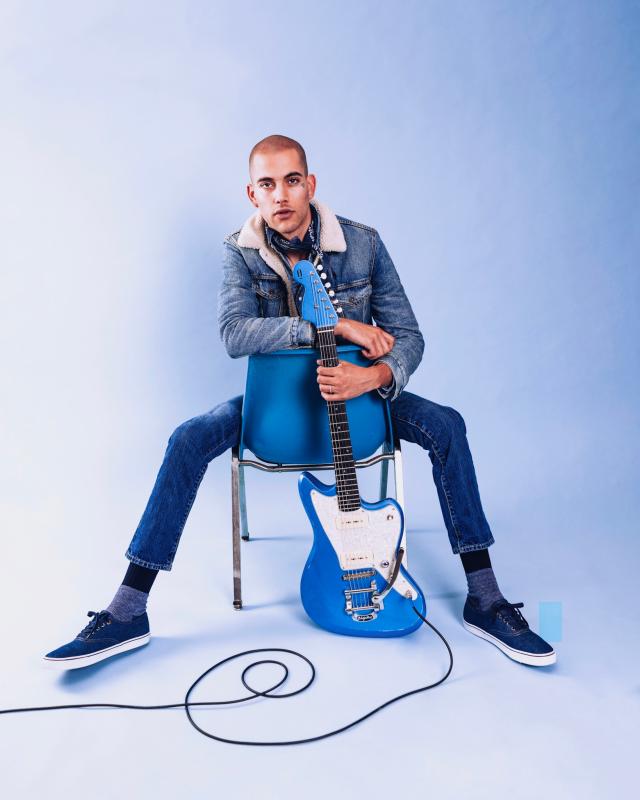 Perfect jacket for a denim-themed photo shoot.