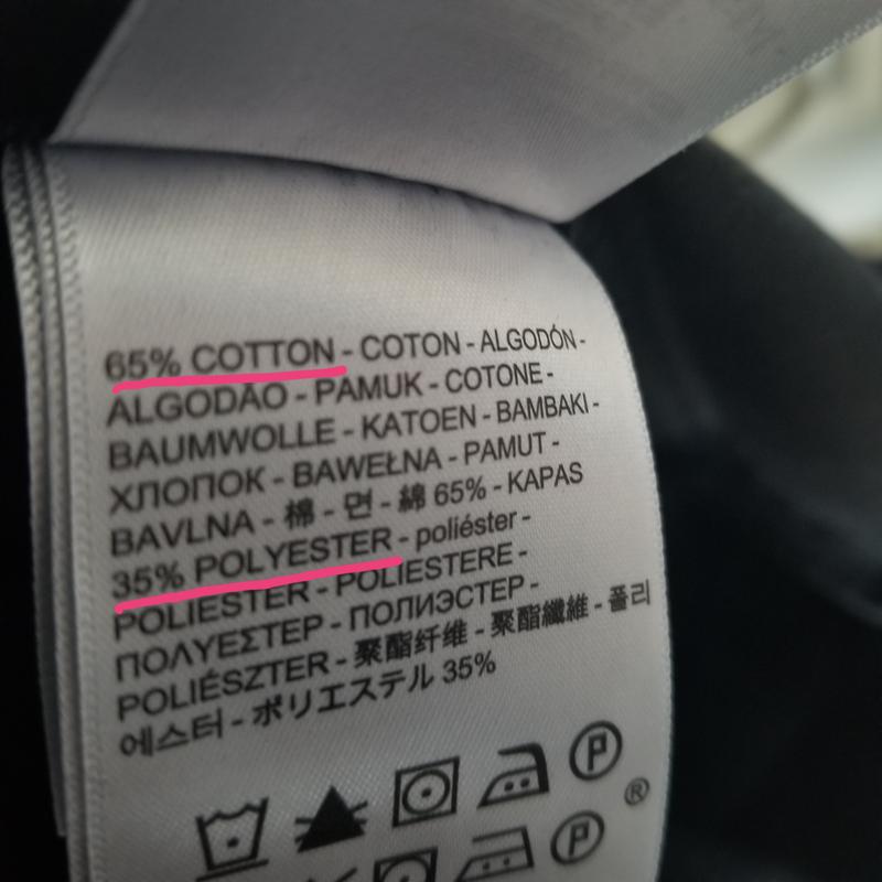 ACTUAL shirt material