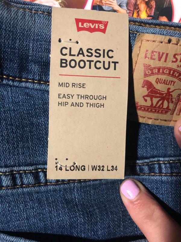 Levi's classic outlet bootcut