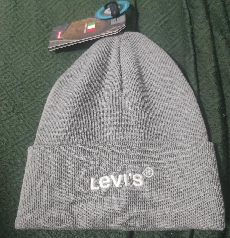 Beanie With Wordmark Logo - Grey | Levi's® US