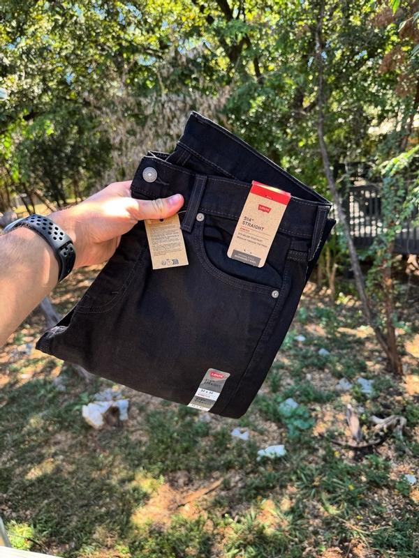 514 black levis best sale