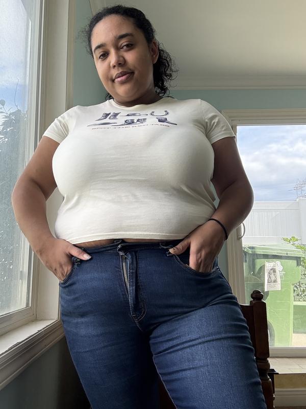 I love my new shirt and jeans