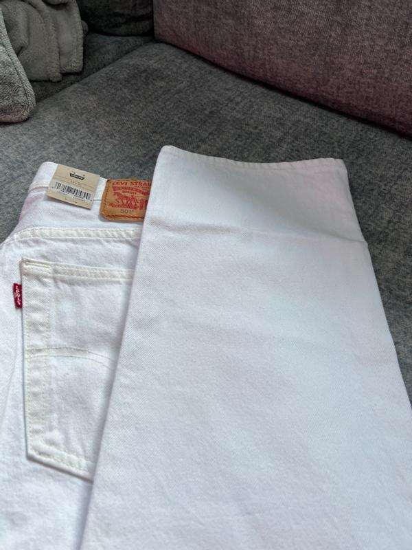 All white levis sale