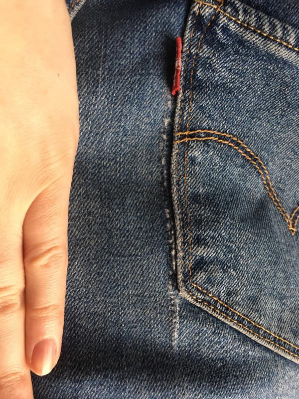 Split on the butt