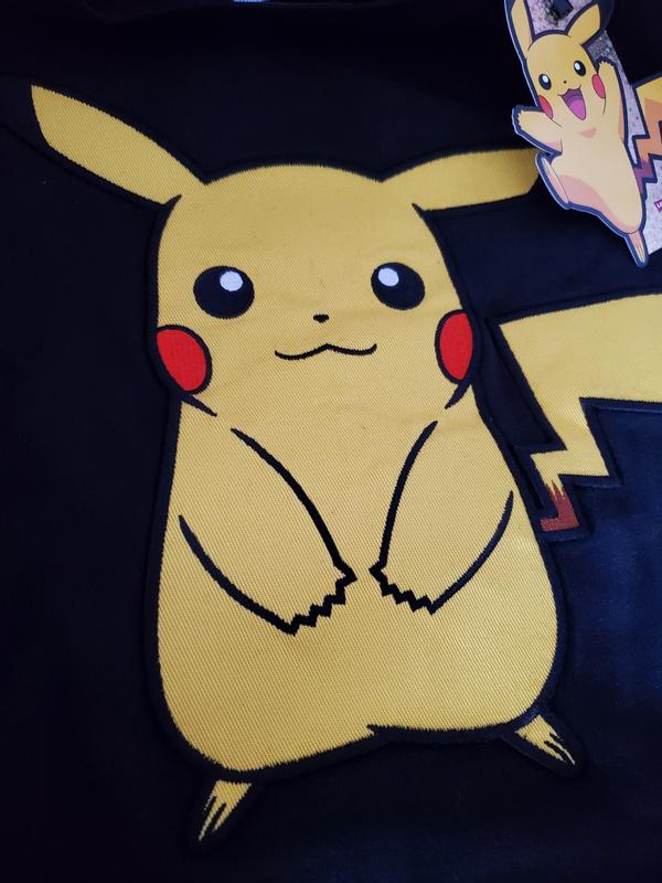 Embroidered/patch pikachu