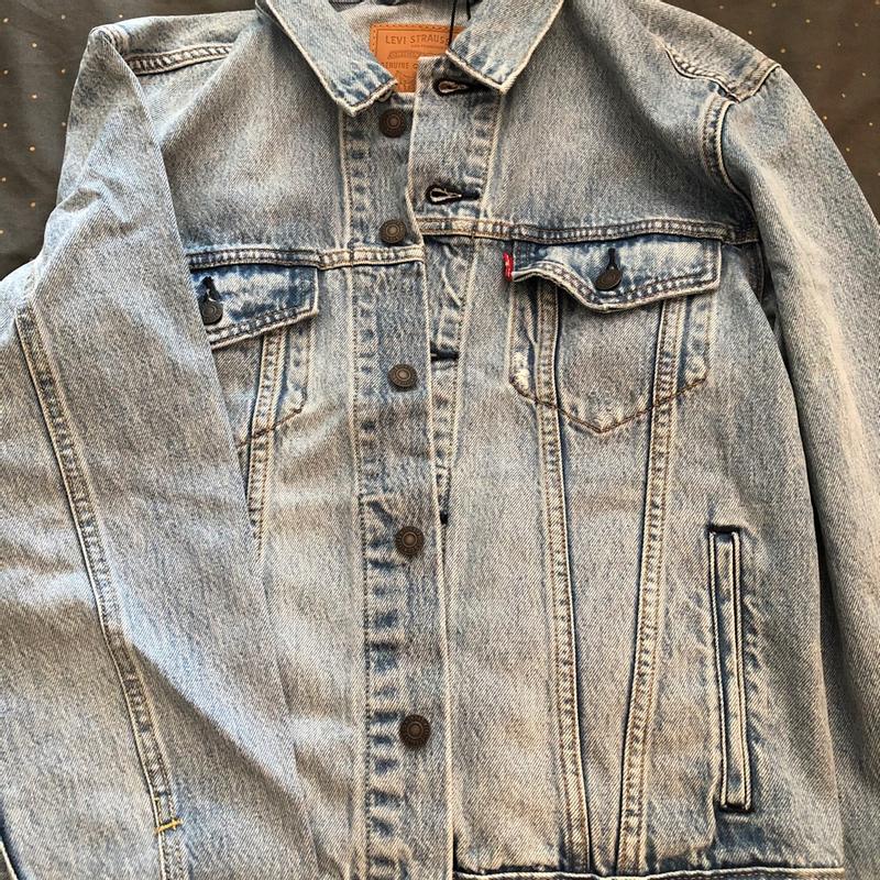 Vintage Levi’s cheapest Grey Rigid Trucker Jacket 70797