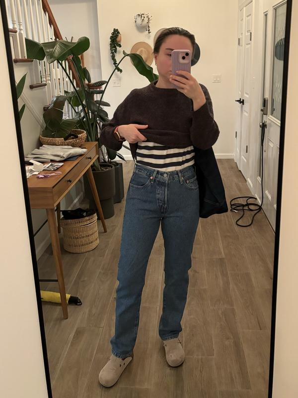 Mom jeans outfit