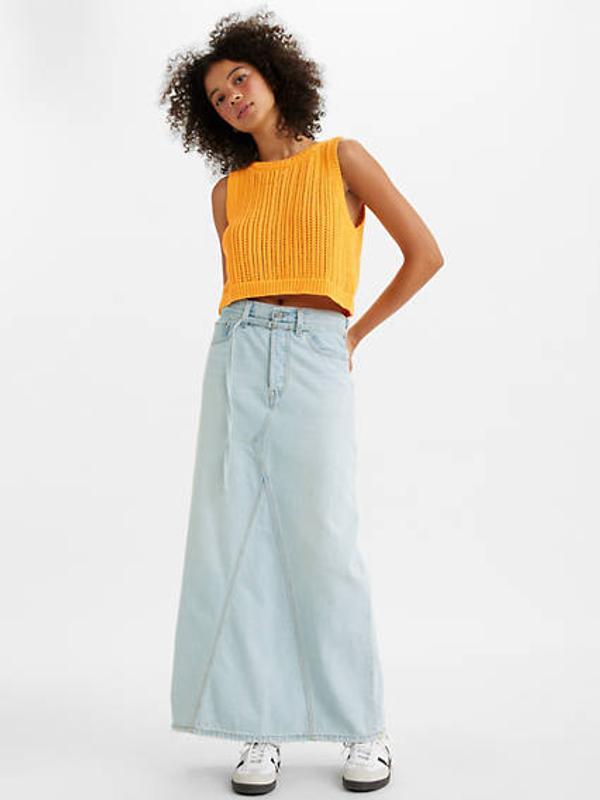 Iconic Long Skirt - Light Wash | Levi's® US