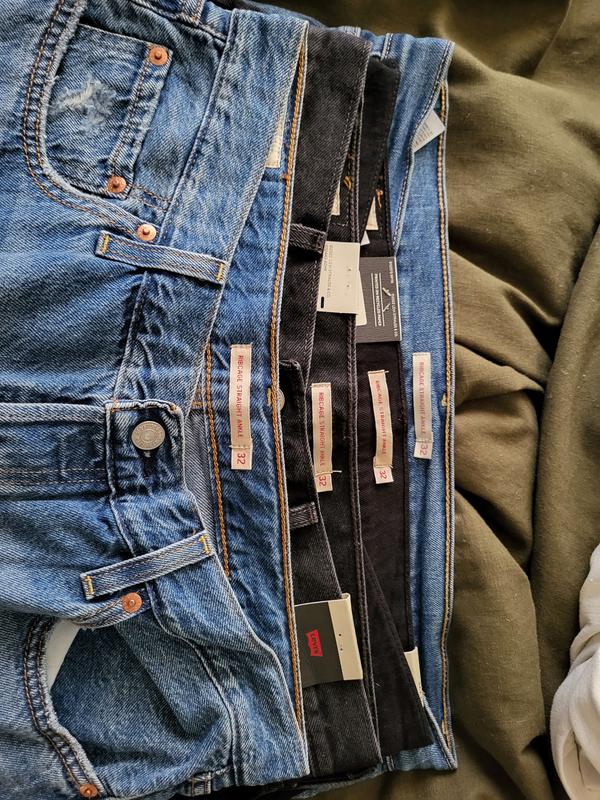 The top pair is the one I bought in the store. As you can see, the sizing on the other 3 pairs is significantly smaller