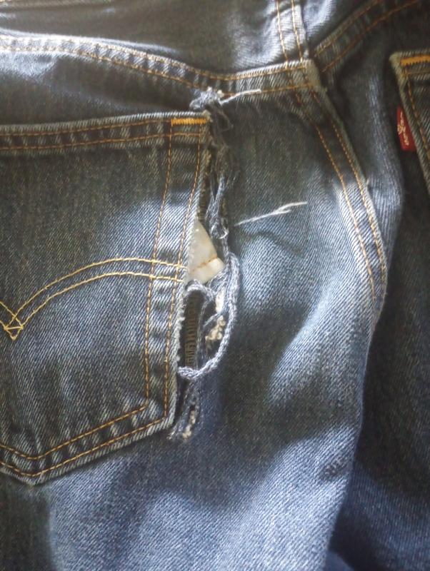 Ripped jeans