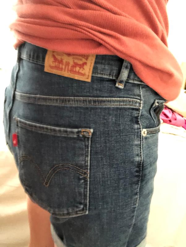 New Levi denim shorts.