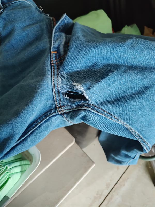 Three pairs torn in the same place