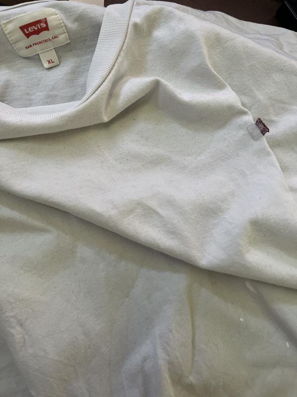 Label peeling off