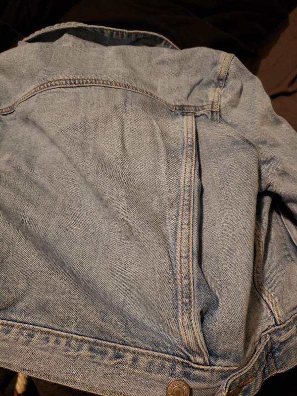 Pleated seam.