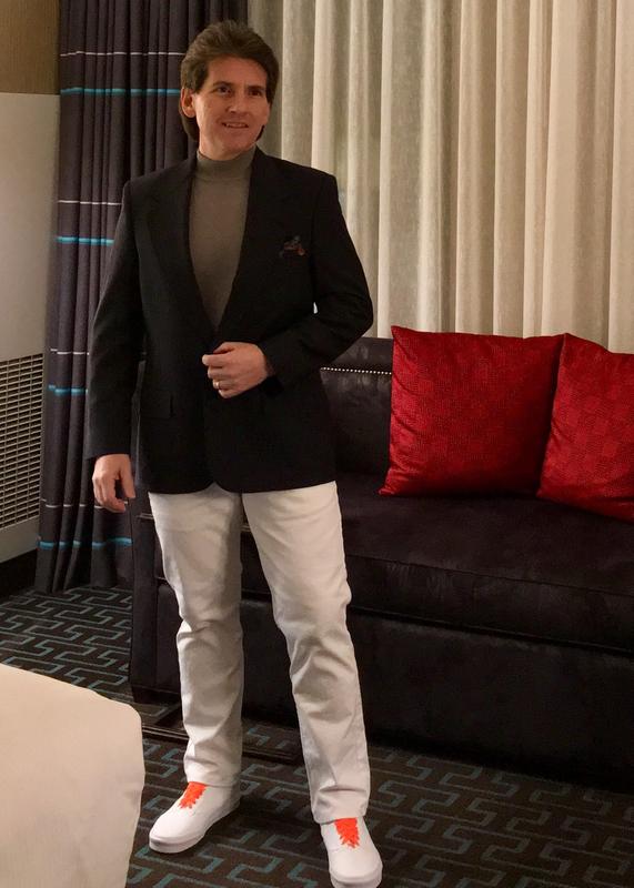 Upscaled with a tailored blazer, but kept casual with some new white kicks to match the 511s