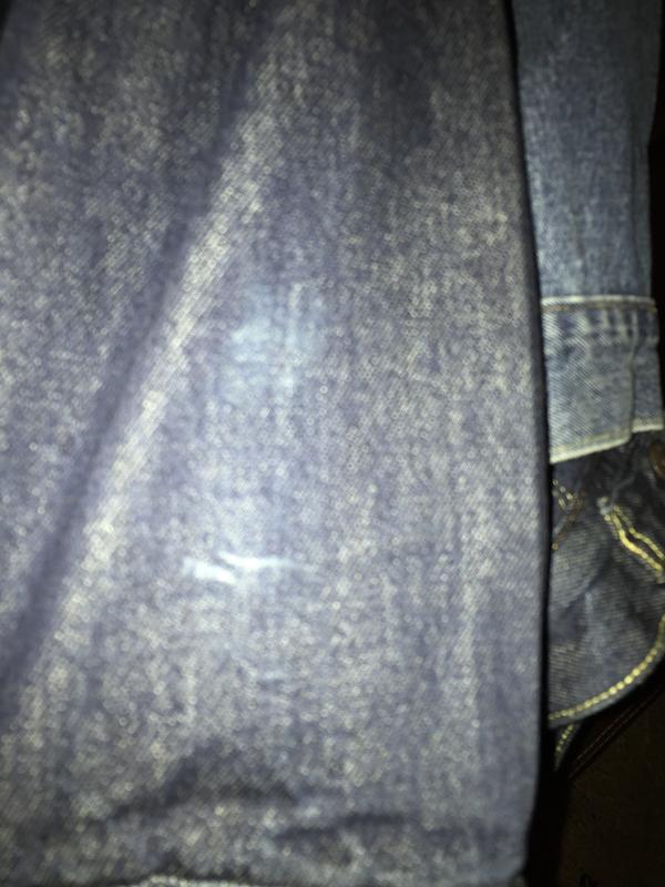 Blemish on new jacket