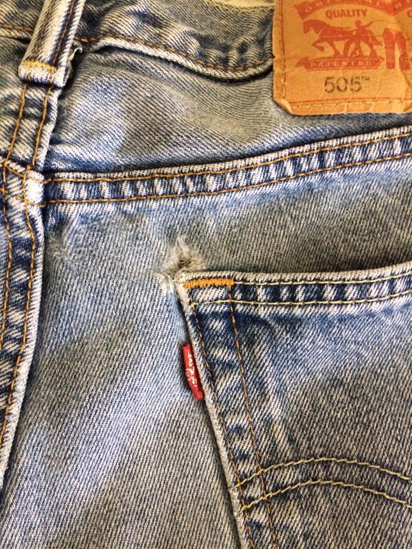 Levi Jean Hole Issue Pockets need reinforced