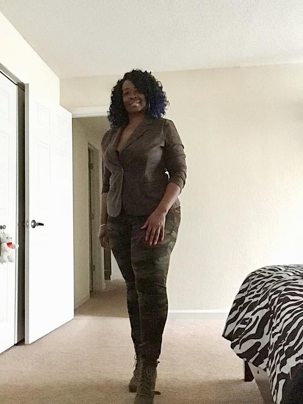 Pant fits nice in the right areas jacket and shoes sold separately..lol