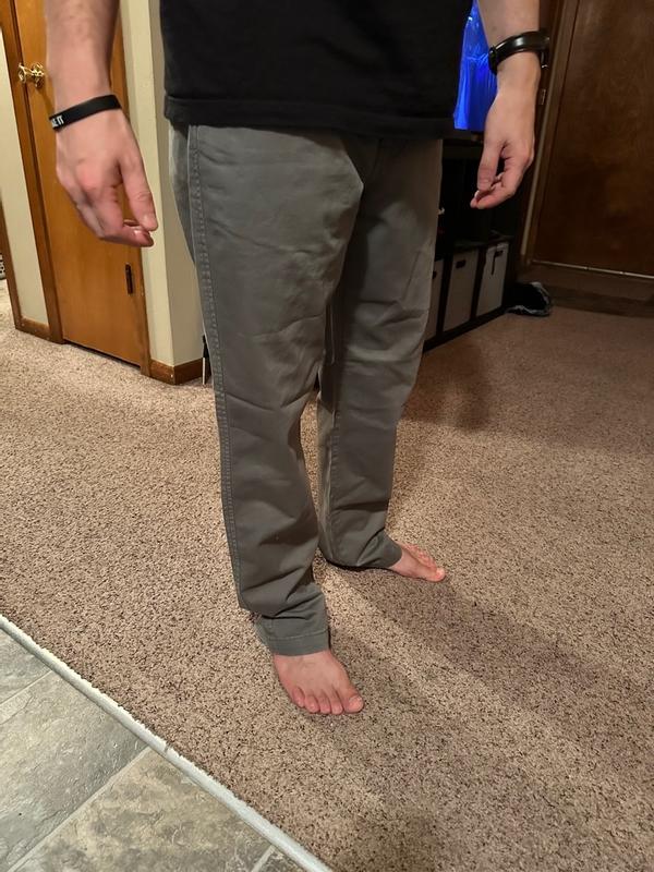 AMERICAN CHINO FLAT FRONT STRAIGHT FIT PANT PUMICE – IZOD
