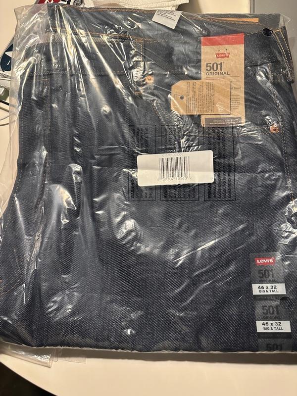 Levis 501 shrink to fit big and tall hot sale