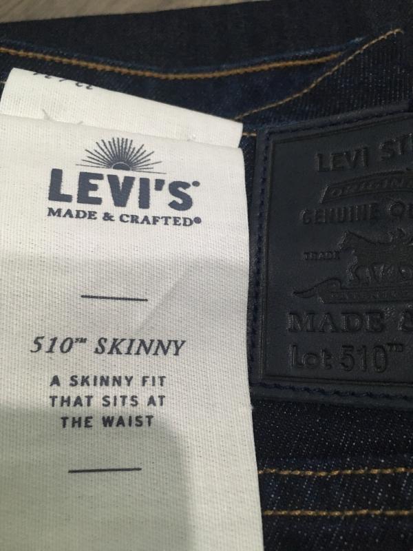 Levis 510 made and crafted hotsell