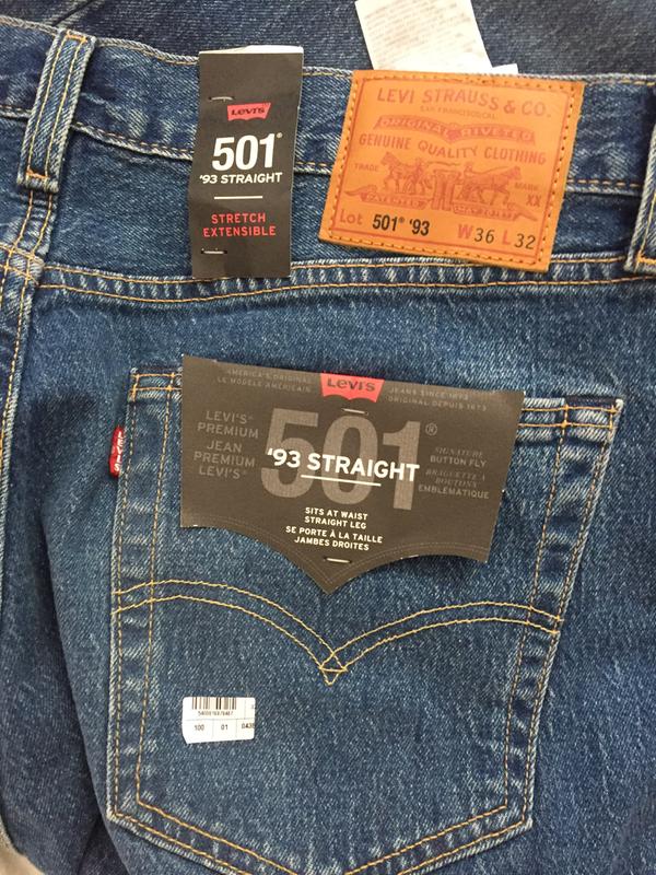 501® '93 Straight Men's Jeans - Dark Wash | Levi's® US