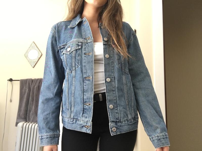 Levi's concrete indigo jacket best sale