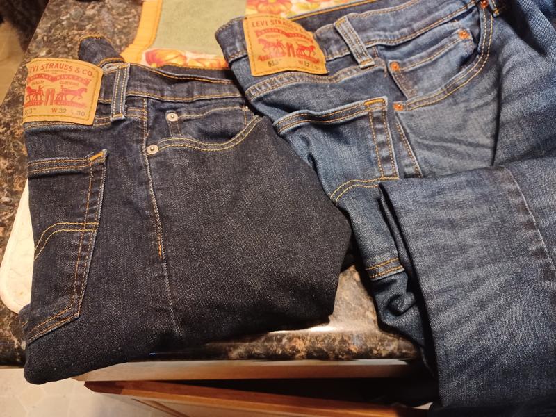Left of photo is levi's I purchased from Kohls dept store. The right was from you. NOT WHAT I ORDERED.