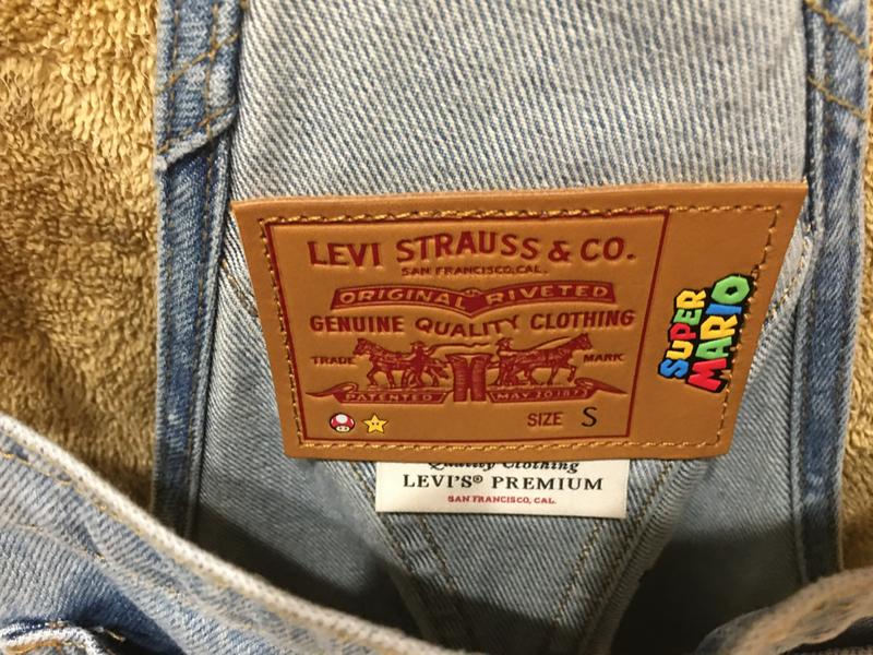Levi's® X Super Mario Vintage Shortalls - Light Wash | Levi's® US