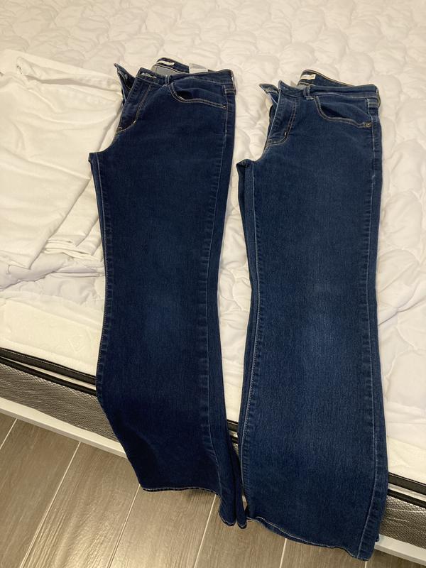 725 High Rise Bootcut 30 1st(1,2,3) and 2nd pair(4,5) both(6)