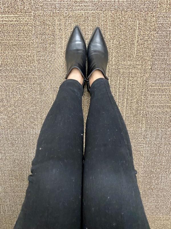 Covered with fluff after 30 minutes of wearing them, and I'm not even wearing a sweater. What makes this a "Premium"?
