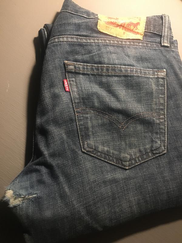 My 527 boot cut jeans always seen to rip/tear in the same area.
