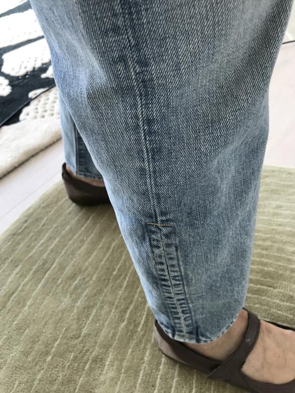 Without the "vogue flare" slit