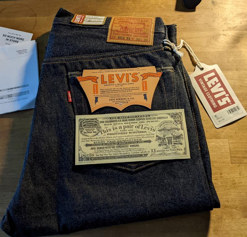 1954 501® Original Fit Selvedge Men's Jeans - Dark Wash | Levi's® US