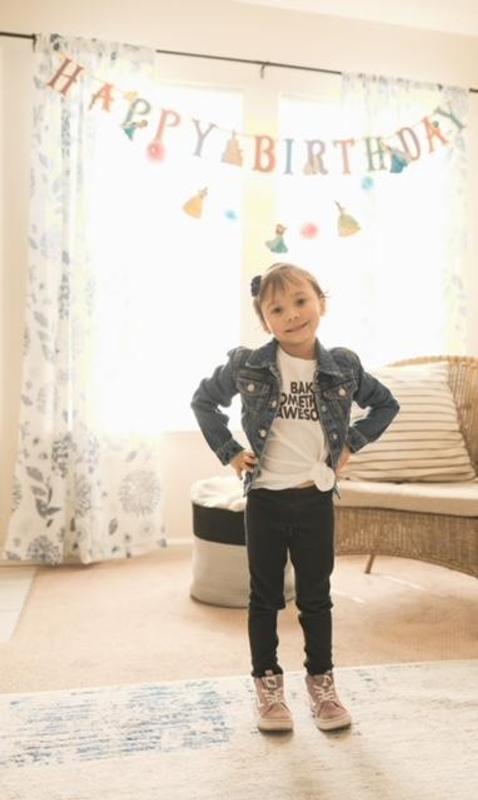 Happy Birthday ! Loves her new levi jacket.