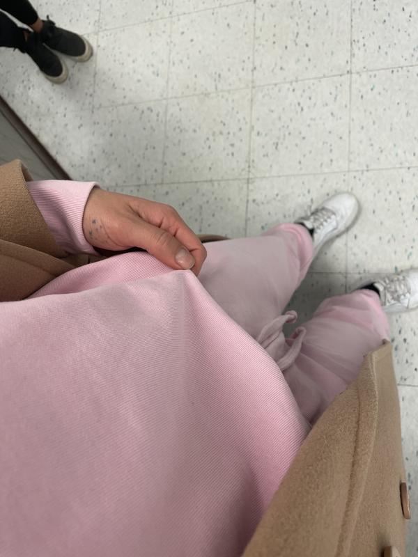 It’s pink not purple