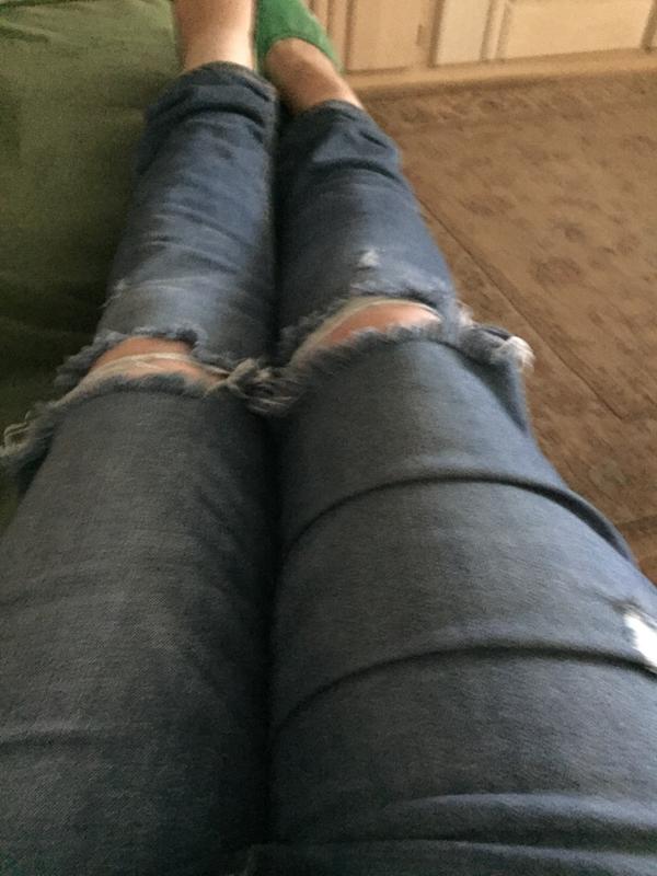 Levi’s 711 high rise skinny Make or break finish.