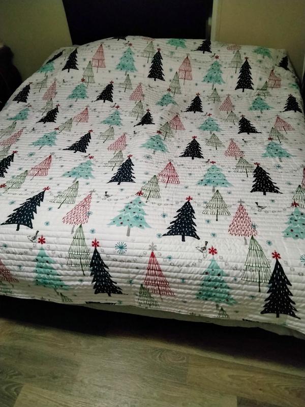 Christmas tree quilt
