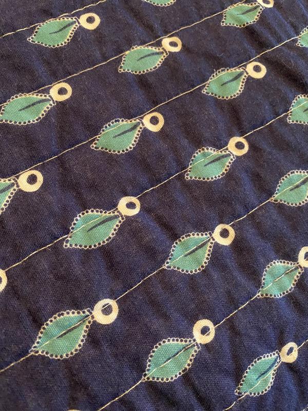 Close up of the back side design. Fully reversible