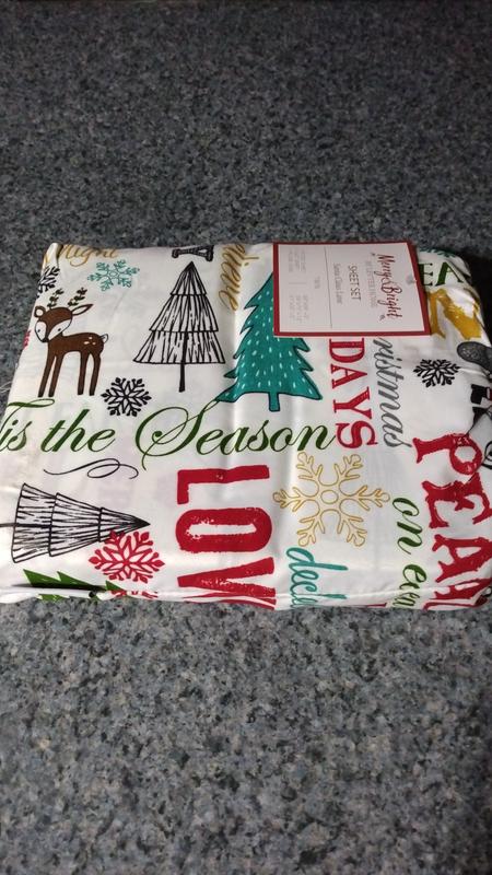 Cute bag with sheet set inside.