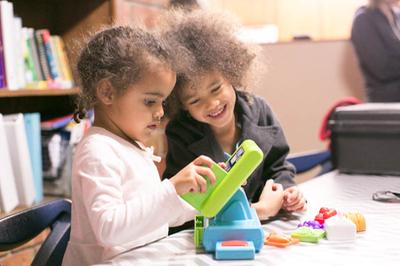 Abby and Charlotte loved this toy!