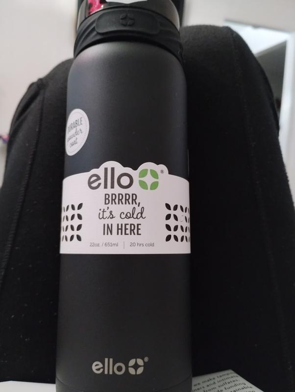 Ello Ride 12oz Stainless Steel Kids Water Bottle (Jurassic)