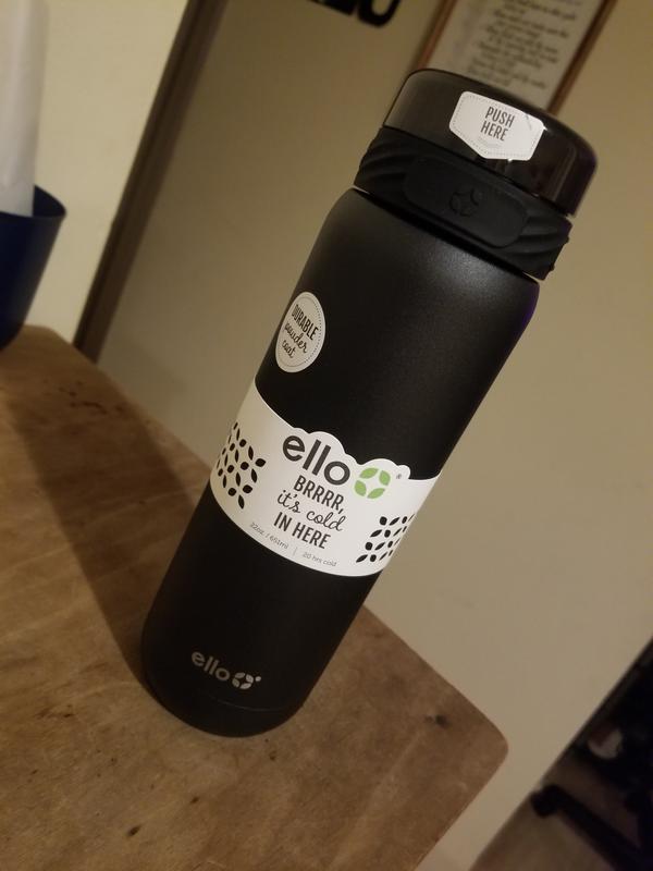 Ello Ride 12oz Stainless Steel Kids Water Bottle (Jurassic)