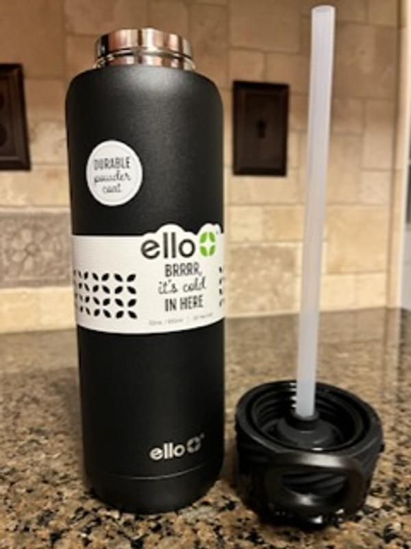 Ello Cooper Stainless Steel Water Bottle 22 Oz Yucca - Office Depot