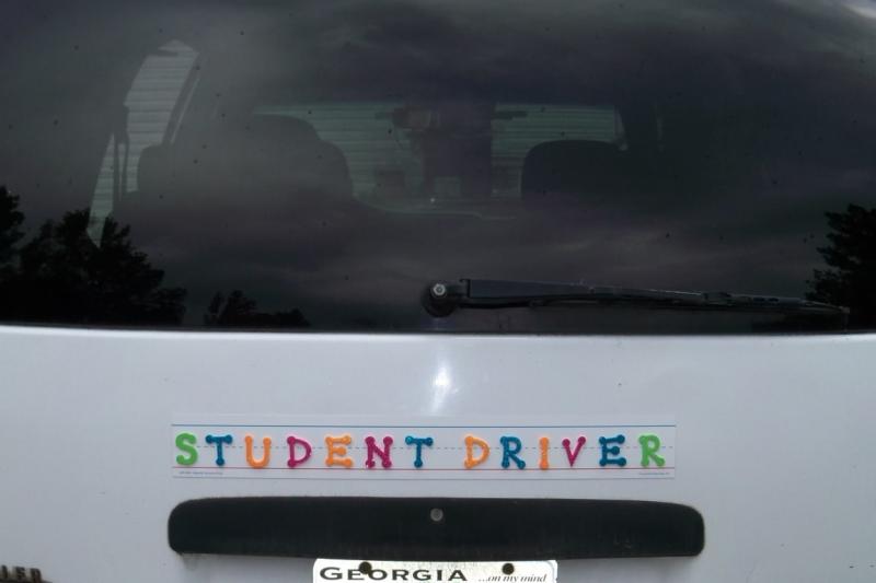 Photo from Mom of a student driver