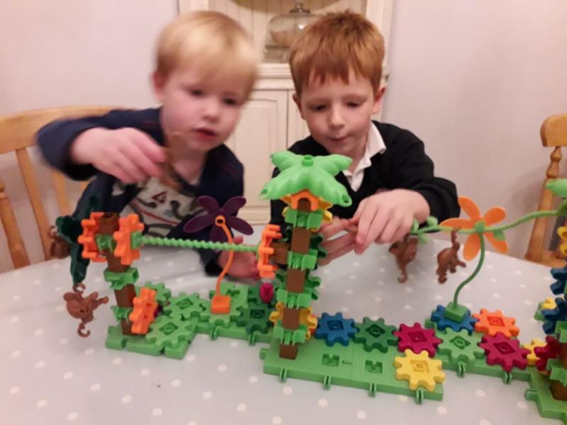 Learning Resources Gears! Gears! Gears! Moving Monkeys - 136 Pieces ...