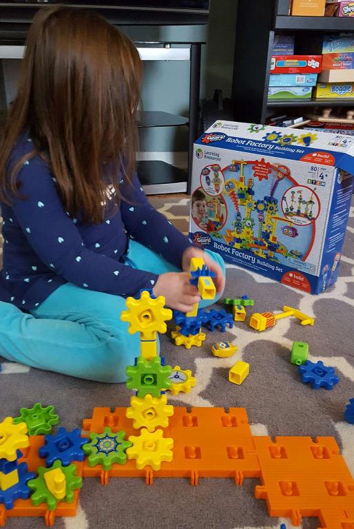 Gears! Gears! Gears!® Robot Factory STEM Set - 79 Pieces