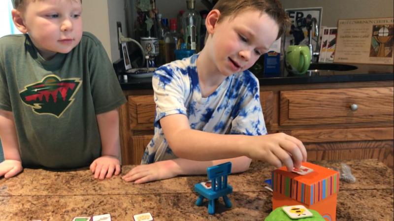 Just doin' his own thing.